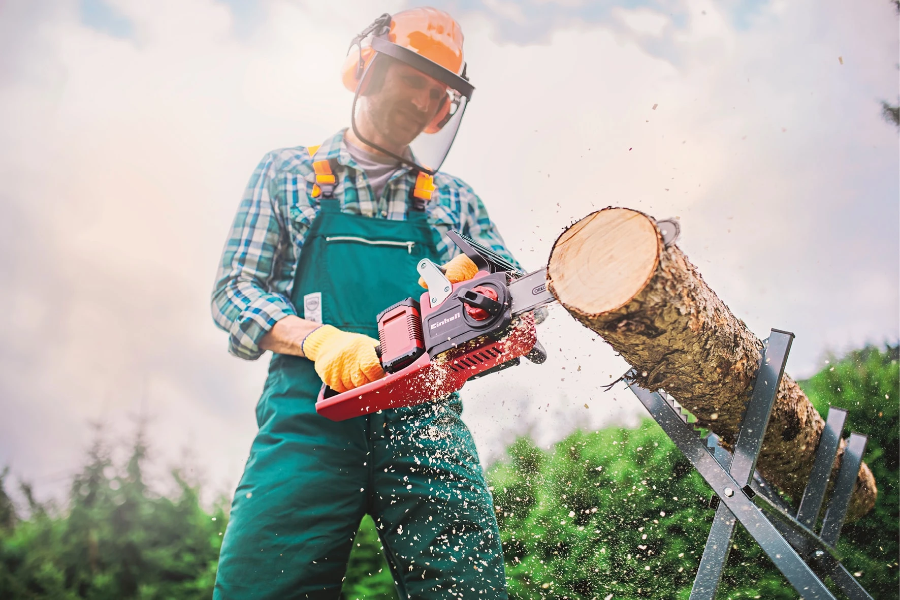 Einhell GE-LC 36/35 Li-Solo Batteridriven Kedjesåg 4 Einhell GE-LC 36/35 Li-Solo Batteridriven Kedjesåg - Afbeelding 2