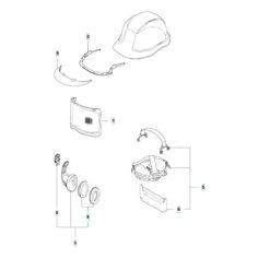 Reservdelar Till Husqvarna Functional Hjälm H200