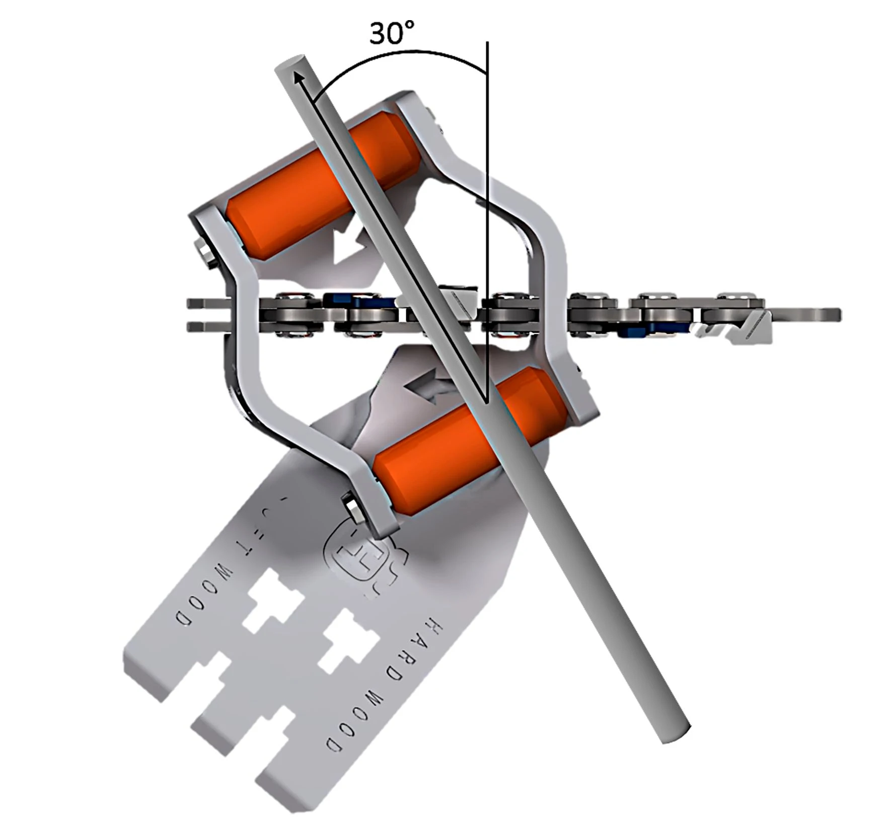 Husqvarna Filkit H25 .325 1,5mm 4 Husqvarna Filkit H25 .325 1,5mm - Afbeelding 2