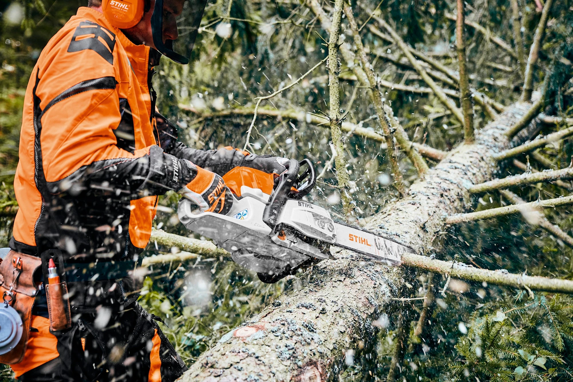 Stihl MS 261 C-M Motorsåg RS Svärd 16 Tum 40 Cm 7 Stihl MS 261 C-M Motorsåg RS Svärd 16 Tum 40 Cm - Afbeelding 5