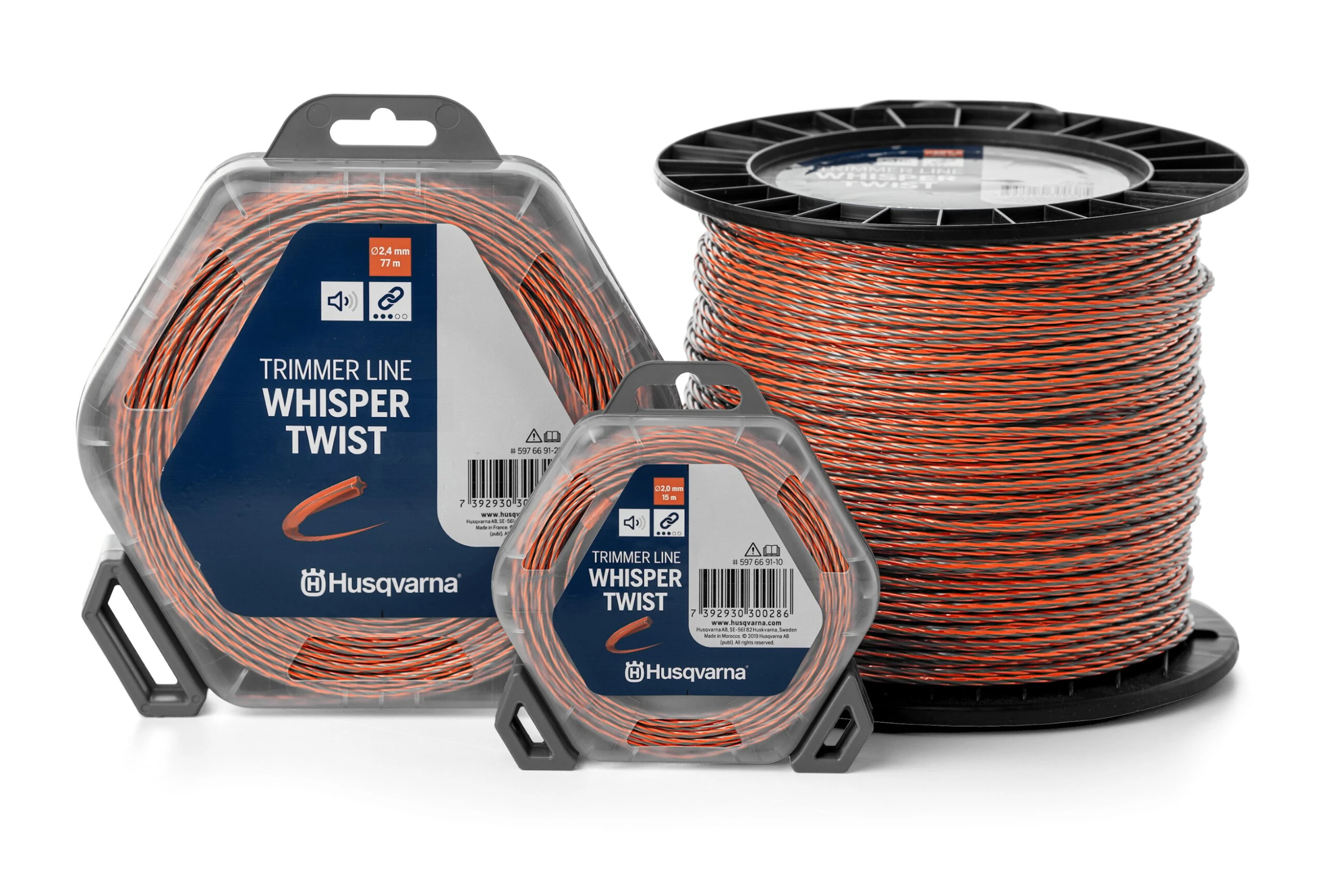 Husqvarna Whisper Twist 2,4 Mm 12 M Trimmerlina 3 Husqvarna Whisper Twist 2,4 Mm 12 M Trimmerlina