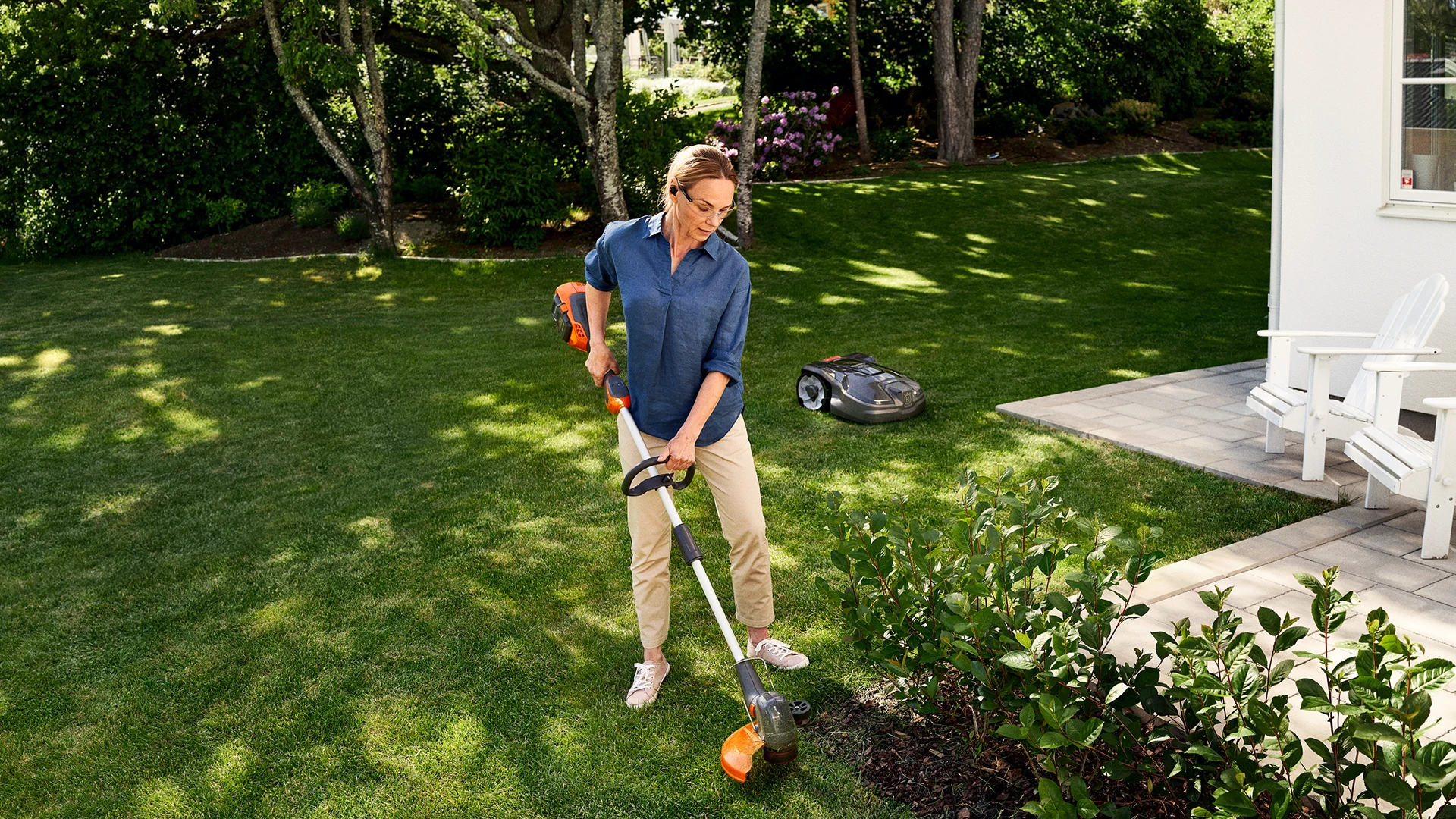 Husqvarna 110iL - Komplett Med Batteri Och Laddare 6 Husqvarna 110iL - Komplett Med Batteri Och Laddare - Afbeelding 4