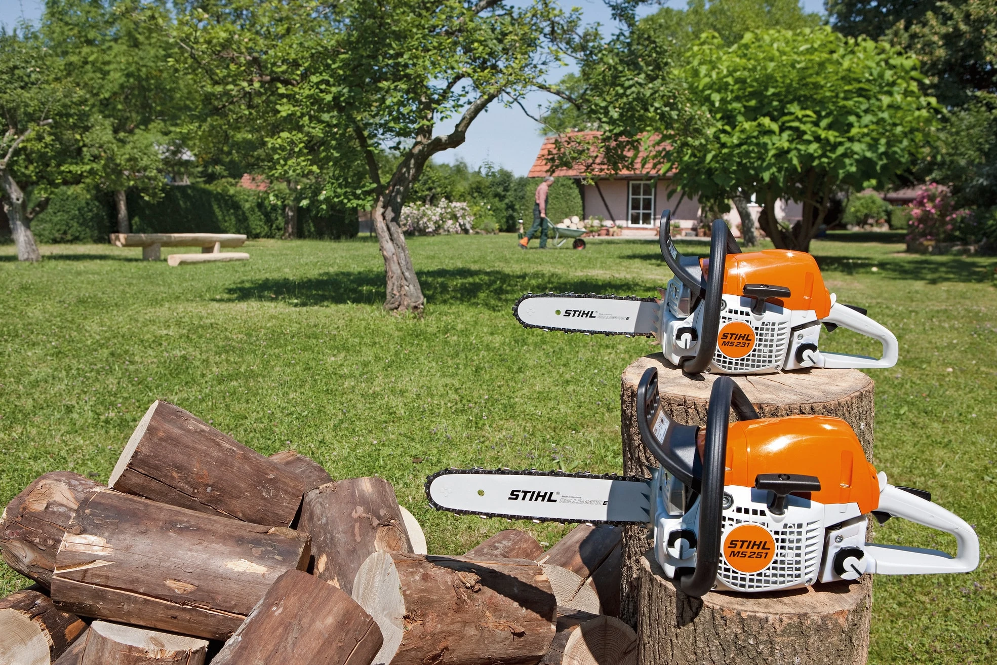 Stihl MS 251 Motorsåg 35 Cm 14 Tum 6 Stihl MS 251 Motorsåg 35 Cm 14 Tum - Afbeelding 4