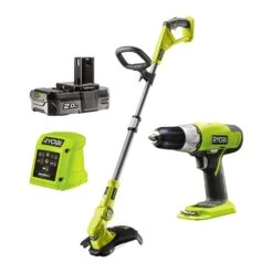 Ryobi RLT1832CD3HS Grästrimmer Inkl. Borrskruvdragare 18v