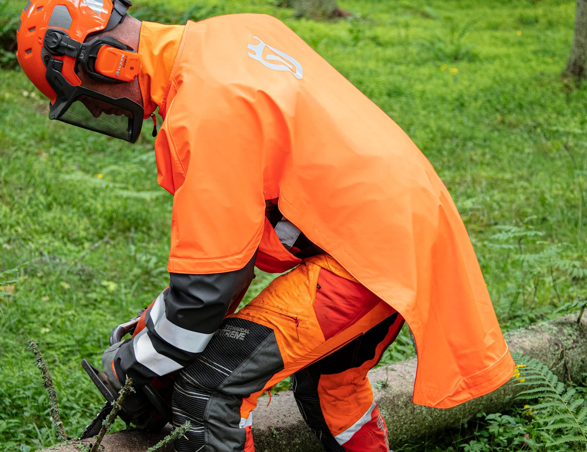 Husqvarna Functional Ryggskydd Regnjacka 6 Husqvarna Functional Ryggskydd Regnjacka - Afbeelding 4