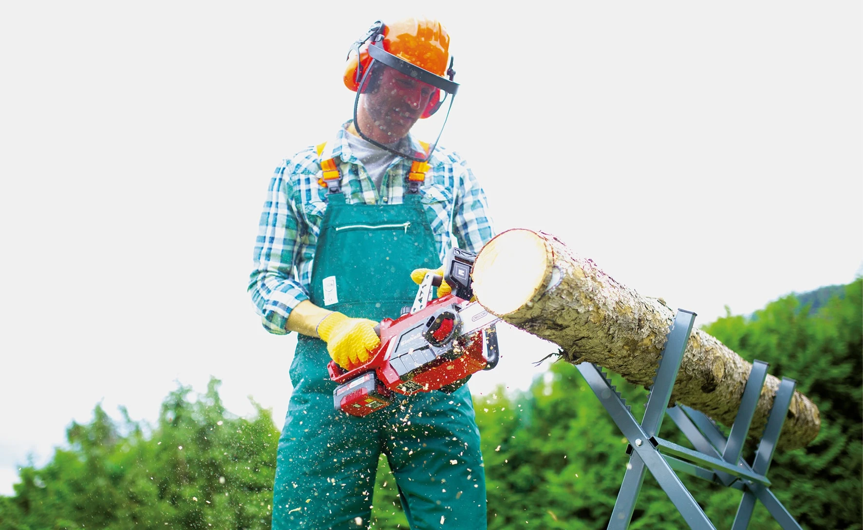Einhell GE-LC 18 Li Solo Kedjesåg 4 Einhell GE-LC 18 Li Solo Kedjesåg - Afbeelding 2