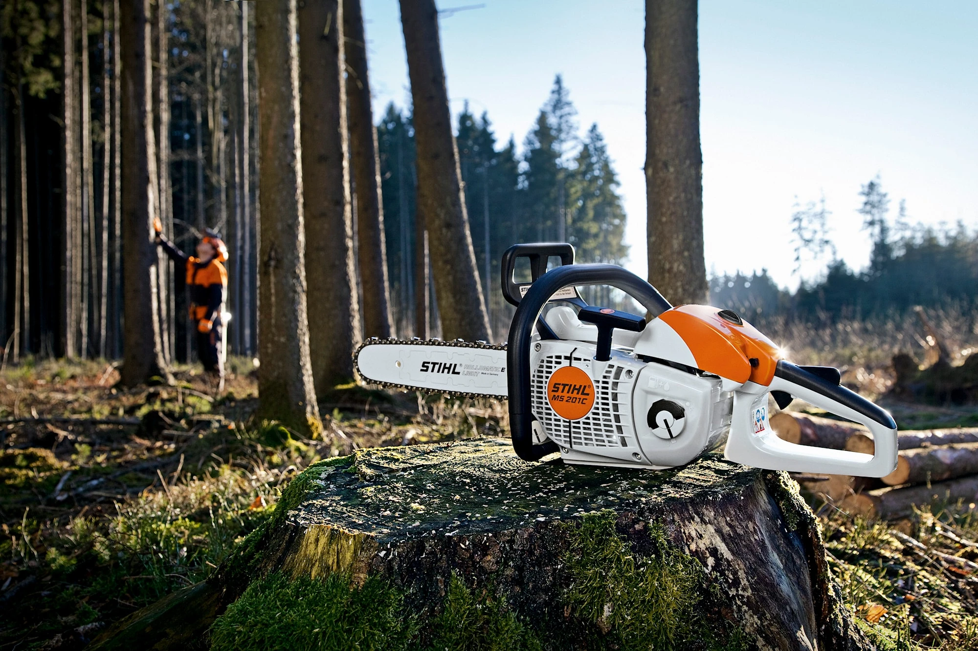 Stihl MS 201 C-M Motorsåg 6 Stihl MS 201 C-M Motorsåg - Afbeelding 4