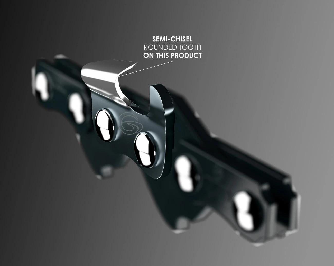 Grimsholm 12" 44dl 3/8" 1.1mm Premium Cut Motorsågskedja 4 Grimsholm 12" 44dl 3/8" 1.1mm Premium Cut Motorsågskedja - Afbeelding 2